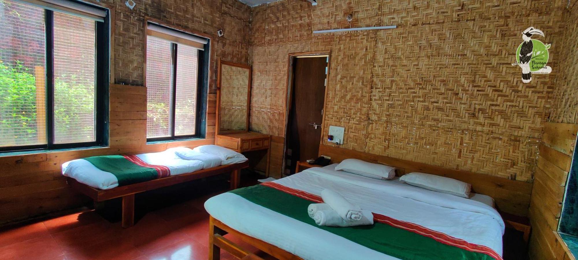 Amrutes' Nisarga Sahavas Villa Dapoli Room photo
